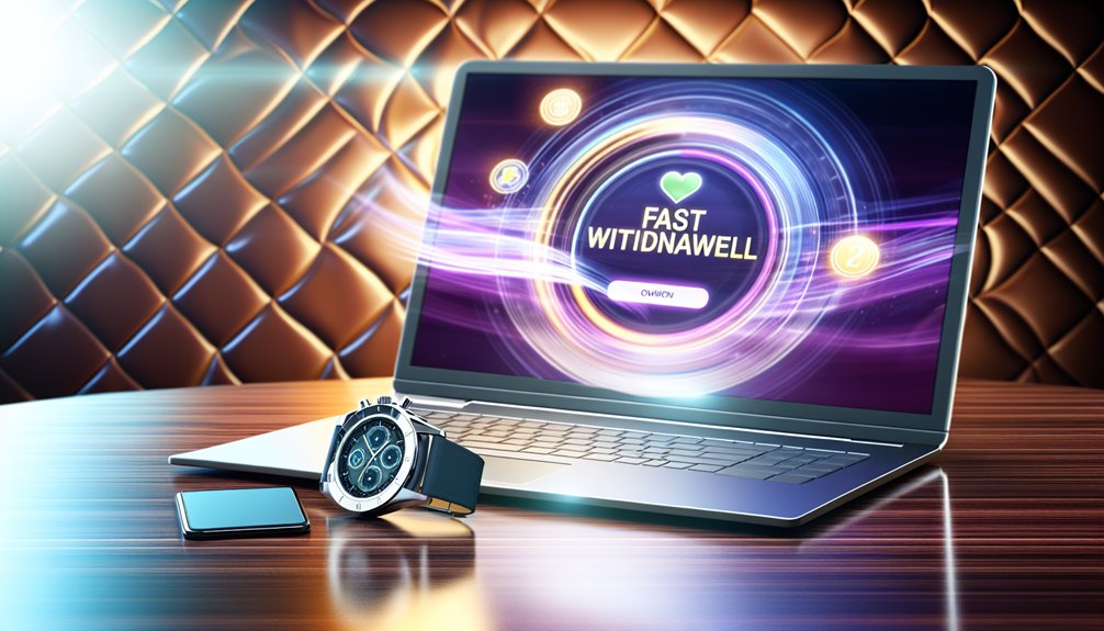 nopea kasinon kotiutuksen käsittely